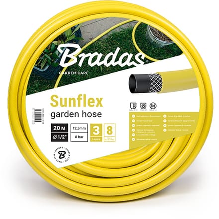 Bradas SUNFLEX Tuinslang 5/8" - 30m
