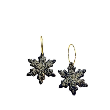 2 Love it Kerstster - Oorbellen - Polymeerklei - 4.5 x 3 cm