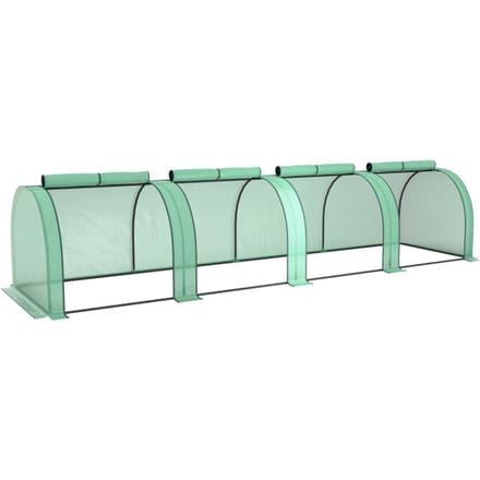 4goodz Kweekkas met Raam 395x100x80 cm - foliekas
