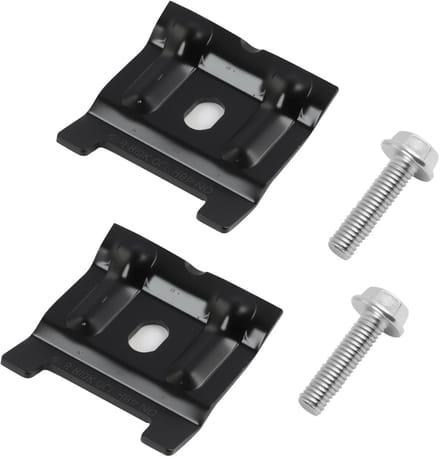 Dailygoods - 2 Stuks Batterijhouders met Schroeven voor Auto