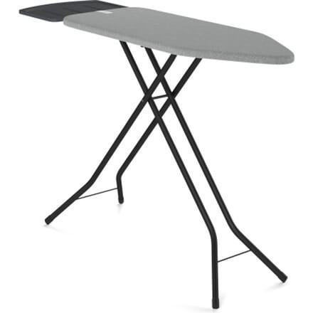 Wasophoogte® Strijkplank - Extra brede strijkplank stoomgenerator - 124*44 cm - 4 verstelbare hoogtes - Dust Grey