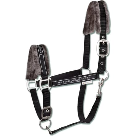 Paardenhalster met bont Waldhausen Elegant