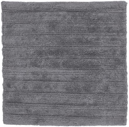 Heckettlane Badmat Antislip Vivienne - Antraciet - 60x60 - Wasbaar