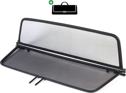 Windscherm Opel Astra H | 2006-2011 | incl. luxe opbergtas | Zwart