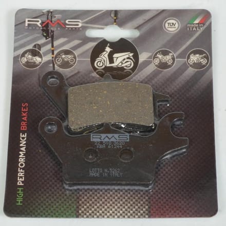 Plaquette de frein RMS pour Scooter Honda 110 NSC 2017 à 2020 JF67A / AV Neuf