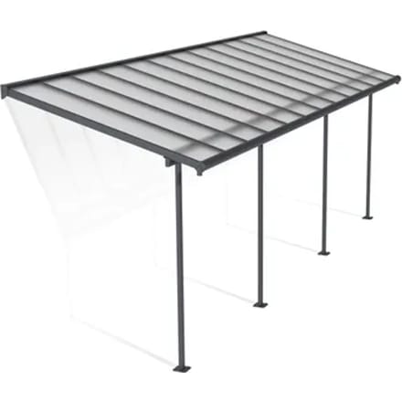 Palram | Canopia - Terrasoverkapping Sierra - Donkergrijs - 2,2x6,7m