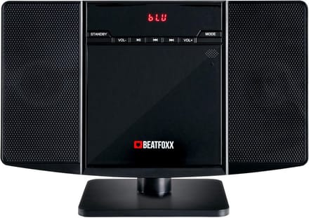Verticale Stereo-installatie met CD/MP3, USB en Bluetooth