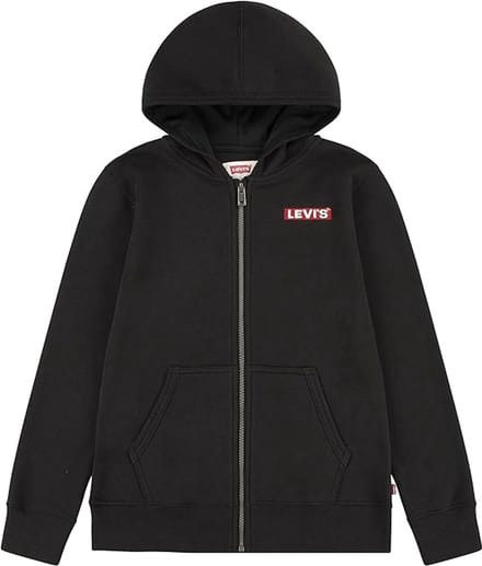 Levi´s ® Kids Boxtab Sweatshirt Met Rits 128 cm zwart