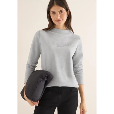 Shirt met glitter tekst