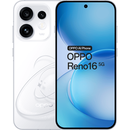 OPPO Reno16 5G 512GB Pop White