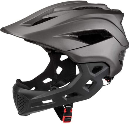 Dailygoods - 2-in-1 Kids Full Face Fietshelm met Afneembare Kinbescherming