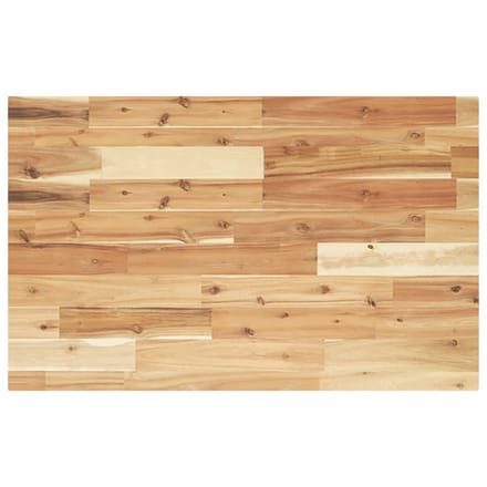 vidaXL - Wastafelblad - met - olieafwerking - 60x50x4 - cm - massief - acaciahout