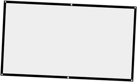 Projectiescherm Opvouwbaar - Beamer Doek - Home Cinema - HD Beeldkwaliteit - 60 inch - Wit