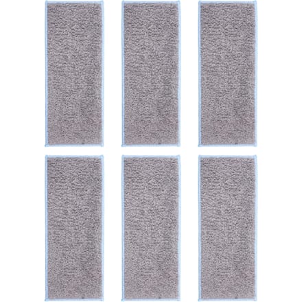 6-Pack wasbare natte dweilpads vervanging voor iRobot Braava Jet M6 dweildoek accessoires 6 Wet Pads gray