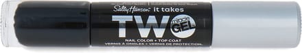 Sally Hansen It Takes Two Gel Nail Color + Top Coat - 990 Onyx-pected