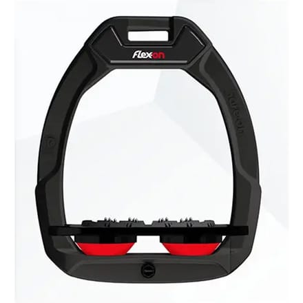 Veiligheidsstijgbeugels Rood/Grijs/Zwart Flex-On Safe-On