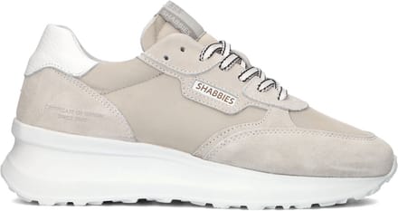 Shabbies Veda Ava Sneakers - Dames - Beige - Maat 36