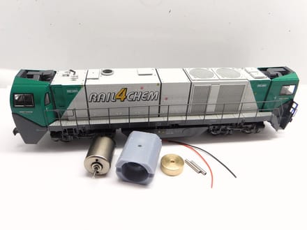 micromotor HME003F ombouwset Mehano Vossloh G 2000