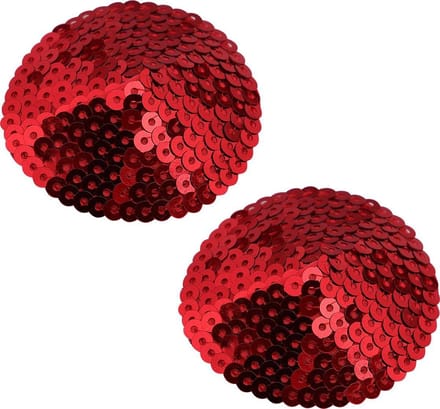 Banoch - Boudoir Round Sparkling - Tepelversiering - Rood