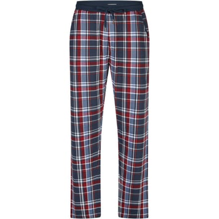 Phil & Co Heren pyjamabroek lang rood/blauw geruit