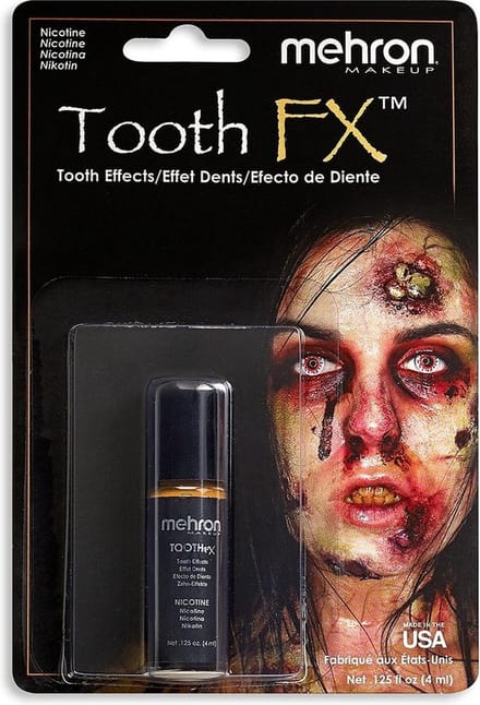 Mehron Tooth FX Tandenlak - Nicotine/Rotte Tanden
