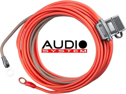 Kabelset Auto Audio Versterker 4mm² OFC Power en Afstandsbediening