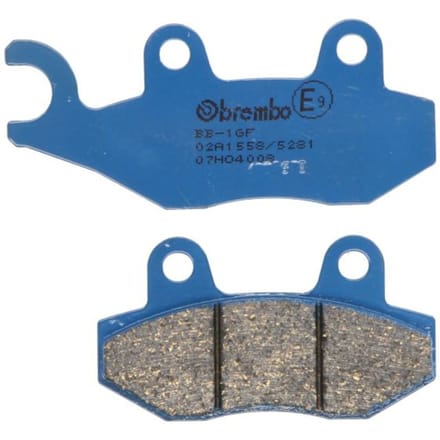 Achterste remblok Brembo XTZ 750 / DR 800 = KS10