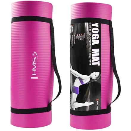 HMS Yoga Mat - Roze - 15 mm