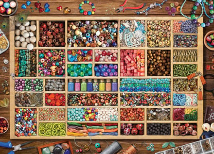 Eurographics Puzzel Koraliki 1000 stukjes - Hoge kwaliteit