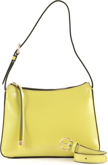 GIANNI CHIARINI Leren Schoudertas Siria Shoulderbag Polline Groene