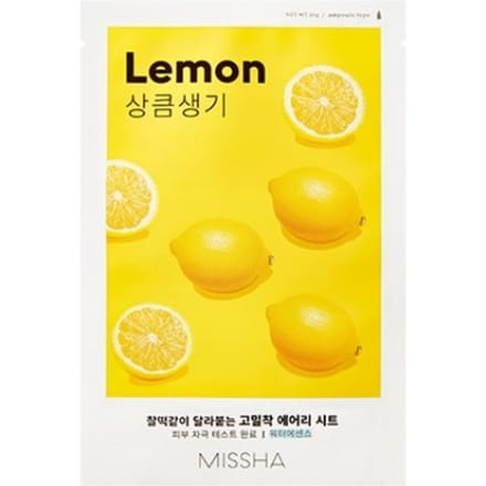 MISSHA - Airy Fit Sheet Mask - Lemon - 1stuk