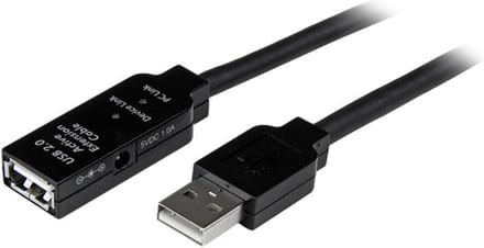StarTech 20m USB 2,0 Actieve Verlengkabel - M/F