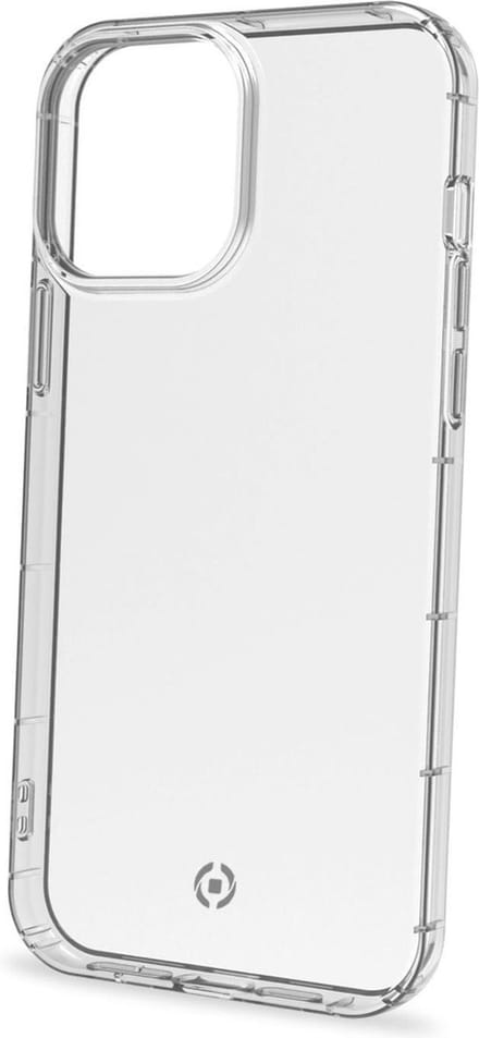 Celly Hexagel Siliconen hoesje - Geschikt voor Apple iPhone 13 Pro Max - TPU Back Cover - Transparant