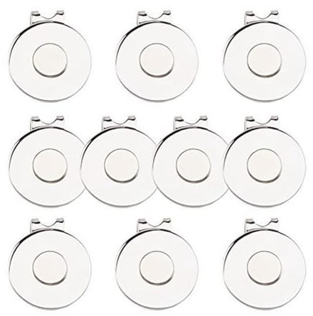 Magnetische Golf Hoed Clips - 10 Pack Ball Marker Houder voor Golfer Accessoires