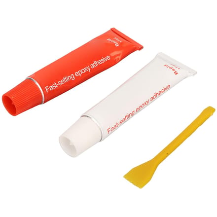 Colle Super Glue 2 Pièces 17ml Collage Rapide Forte Adhérence Imperméable Transparente Résine Époxy Colle Adhésive pour Réparation de Céramique white
