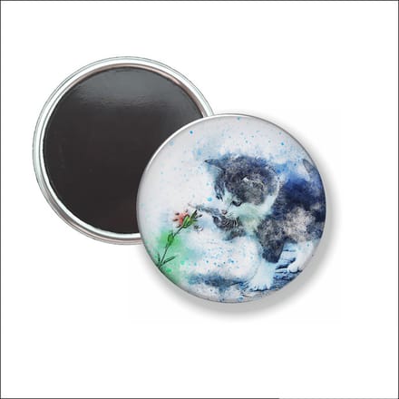 Button Met Magneet - Kat - NIET VOOR KLEDING