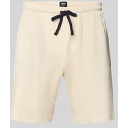 regular fit sweatshorts van katoenmix model 'MIX&MATCH'
