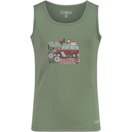 Grafisch patroon tanktop meisje CMP