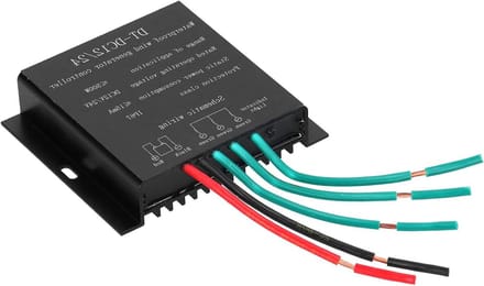 Windlaadregelaar - Energie Controller - Hernieuwbare Energie - Intelligent Batterijbeheer - 500 W - Aluminium
