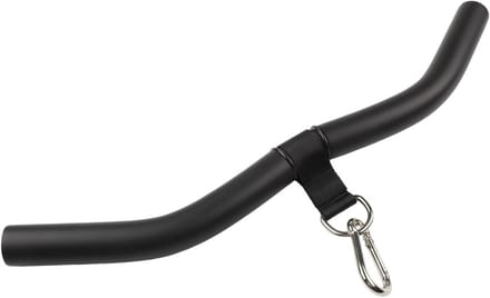Pull Down Bar - Kabelmachine Handvat - Kracht Training - Ergonomisch Ontwerp - 51 cm - Zwart
