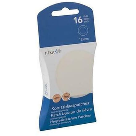 Heka Koortsblaaspatches 12 mm 16 Pleister