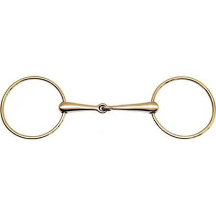 2 grote ring nikkel zilver paardenbit Feeling