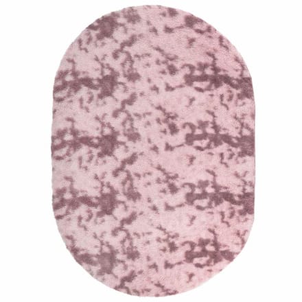 vidaXL - Hoogpolig - vloerkleed - NAVARRA - 300x200 - cm - polyester - stoffig - roze