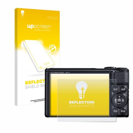 upscreen - Screenprotector voor Canon PowerShot SX740 HS / Lite - Folie Beschermfolie anti glare matte
