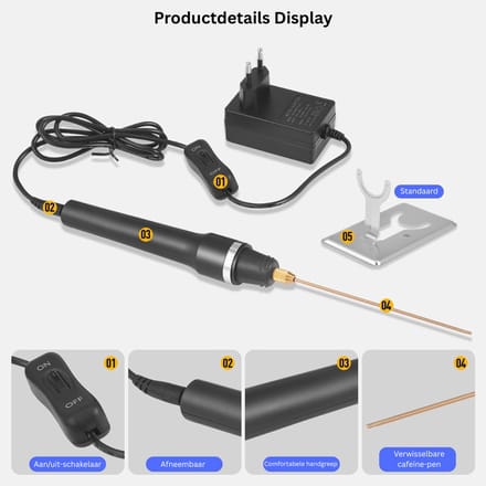 CLVP® Piepschuimsnijder - Warm Snijmes - Gloeidraad