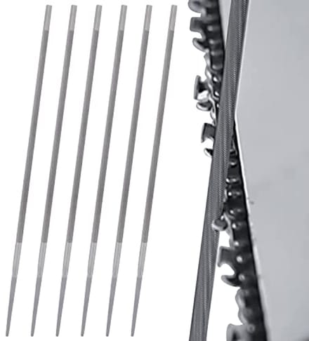 Solidchoice - Ronde Vijlen voor Kettingzagen 4,8 mm - Set van 6