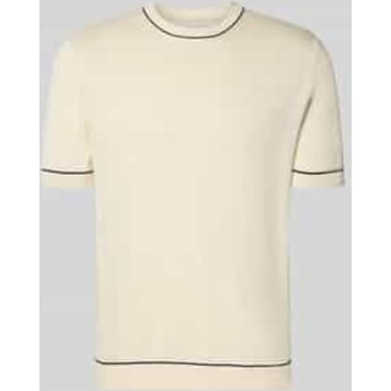 Gant Trui Slub Cotton Linen Crew Neck Seed Melange / male