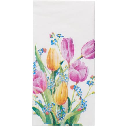 Zakdoeken Tulips bouquet - Ambiente - 21x21 cm