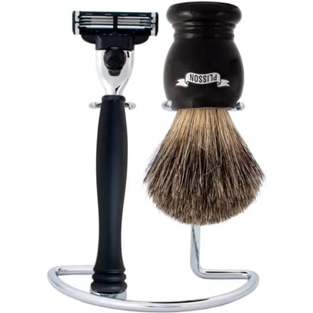 Kit de rasage Plisson Essentiel Mach3® Pur (x3)