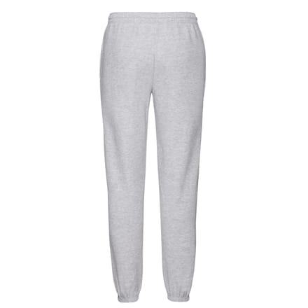 Fruit of the Loom Heren klassieke joggingbroek met elastiek (Heide Grijs)